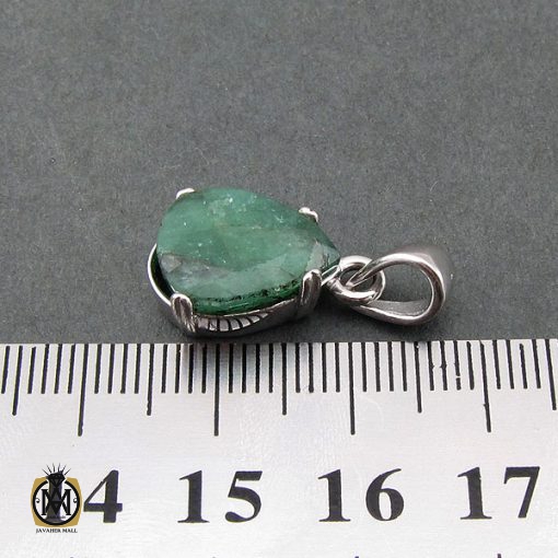 مدال زمرد زنانه طرح درسا - کد 3080 - تصویر 4