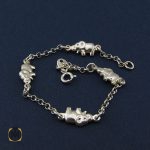 4 دستبند میناکاری بچه گانه طرح فیل - کد 1074 - تصویر 4