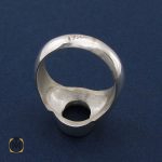 رکاب تک انگشتر مردانه دست ساز – کد 8455 - تصویر 4