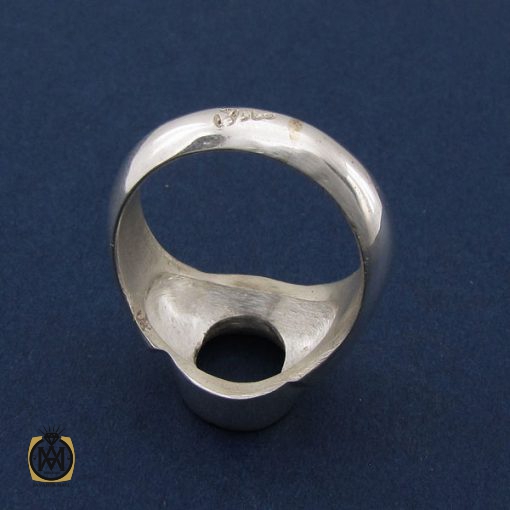 رکاب تک انگشتر مردانه دست ساز – کد 8455 - تصویر 4