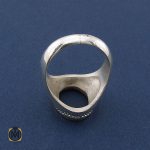 4 رکاب تک انگشتر مردانه دست ساز – کد 8457 - تصویر 4