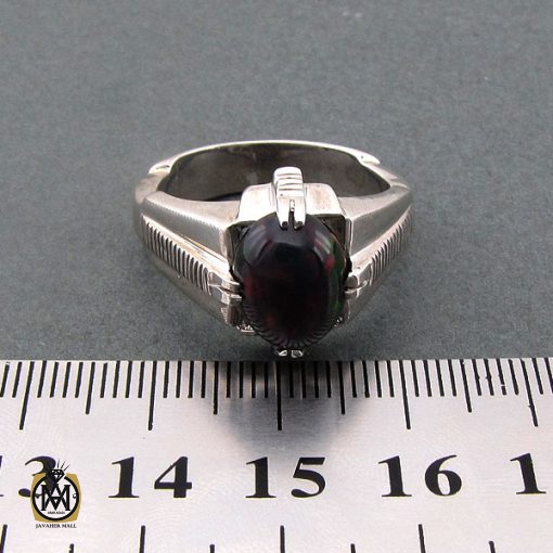 انگشتر اپال مردانه دست ساز - کد 8462 - تصویر 4