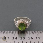 انگشتر زبرجد مردانه دست ساز - کد 8464 - تصویر 4