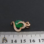 4 مدال چشم گربه زنانه طرح قلب - کد 3026 - تصویر 4
