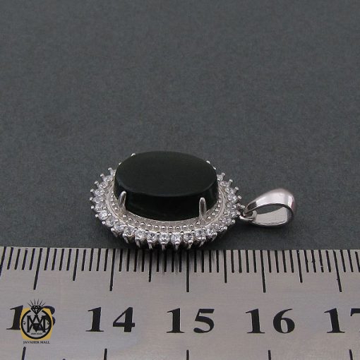 مدال یشم زنانه اصل و معدنی طرح افسانه - کد 3099 - تصویر 5