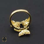 سرویس نقره زنانه طرح طراوت پر رنگ - کد 7098 - تصویر 4