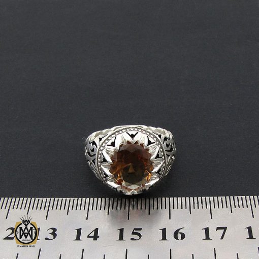 انگشتر زولتنایت مردانه دست ساز - کد 8557 - تصویر 4