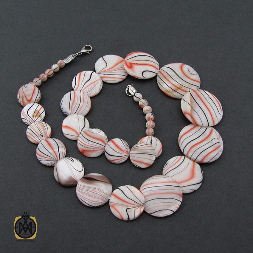 سرویس صدف طرح مهشید زنانه - کد 7052 - تصویر 4