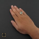 5 انگشتر توپاز مردانه دست ساز – کد 8441 - تصویر 5