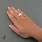 انگشتر نقره حرزدار استاد ضابطی مردانه - کد 8471 - تصویر 5