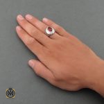 5 انگشتر عقیق یمن مردانه خوش رنگ - کد 8472 - تصویر 5