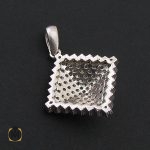 سرویس نقره زنانه طرح پونه - کد 7072 - تصویر 5