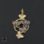 سرویس نقره زنانه طرح طراوت پر رنگ - کد 7098 - تصویر 5