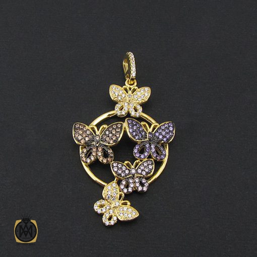 سرویس نقره زنانه طرح طراوت پر رنگ - کد 7098 - تصویر 5