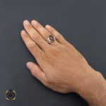 انگشتر عقیق یمن مردانه هنر دست استاد شرفیان - کد 8517 - تصویر 5