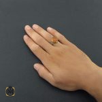 5 انگشتر عقیق یمن مردانه هنر دست استاد شرفیان - کد 8518 - تصویر 5