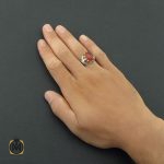 5 انگشتر عقیق یمن مردانه دست ساز - کد 8531 - تصویر 5