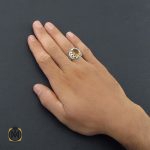 انگشتر زولتنایت مردانه دست ساز - کد 8557 - تصویر 5