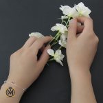 5 دستبند نقره طرح چشم زخم زنانه - کد 1073 - تصویر 5