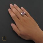 انگشتر یاقوت سرخ آفریقایی مردانه - کد 8405 - تصویر 5