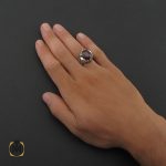 5 انگشتر یاقوت سرخ آفریقایی مردانه - کد 8407 - تصویر 5