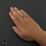 5 انگشتر یاقوت سرخ آفریقایی مردانه اصل و خوش رنگ - کد 8408 - تصویر 5