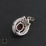 6 سرویس عقیق و مارکازیت زنانه طرح لاله - کد 7041 - تصویر 6