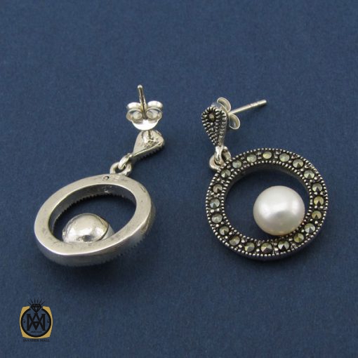 6 سرویس مروارید پرورشی اصل و مارکازیت طرح لیان زنانه - کد 7066 - تصویر 6