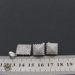 سرویس نقره زنانه طرح پونه - کد 7072 - تصویر 6