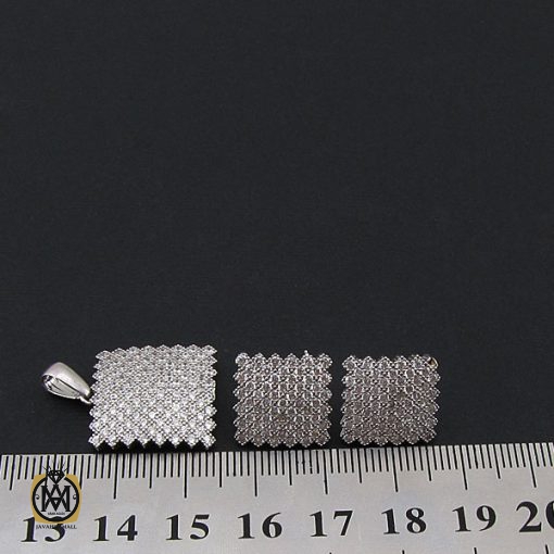 سرویس نقره زنانه طرح نازيلا - کد 7085 - تصویر 6