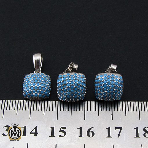 سرویس نقره زنانه طرح نهال - کد 7088 - تصویر 6