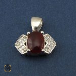 سرویس عقیق یمن زنانه طرح هما - کد 7096 - تصویر 6