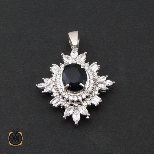 سرویس نقره زنانه طرح سلطنتی پر نگین - کد 7097 - تصویر 6