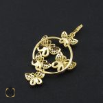 سرویس نقره زنانه طرح طراوت پر رنگ - کد 7098 - تصویر 6