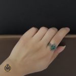 7 سرویس جید و مارکازیت طرح لادن زنانه - کد 7064 - تصویر 8