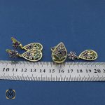 سرویس نقره طرح فرنیا زنانه - کد 7068 - تصویر 7