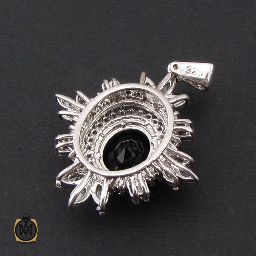 سرویس نقره زنانه طرح سلطنتی پر نگین - کد 7097 - تصویر 7