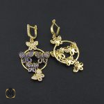 سرویس نقره زنانه طرح طراوت پر رنگ - کد 7098 - تصویر 7