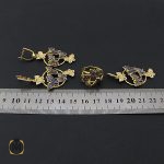 سرویس نقره زنانه طرح طراوت پر رنگ - کد 7098 - تصویر 8