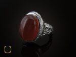 انگشتر عقیق یمن مردانه - کد 8420 - تصویر 6
