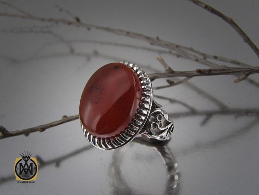 انگشتر عقیق یمن مردانه - کد 8426 - تصویر 6