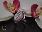 انگشتر عقیق یمن با حکاکی ماشاء الله لاقوه الا به الله - کد 8669 - تصویر 6