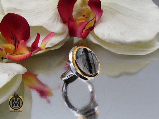 انگشتر دُر نجف مردانه - کد 8684 - تصویر 6