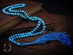 تسبیح فیروزه مصری 101 دانه فاخر و ارزشمند - کد 4119 - تصویر 6