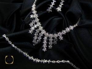 00 سرویس نقره زنانه طرح ملکه لوکس - 7129 - تصویر 2