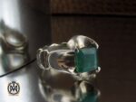 انگشتر زمرد زامبیا مردانه ارزشمند - کد 8586 - تصویر 6