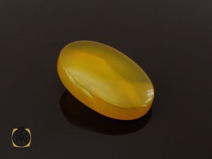 00 نگین تک عقیق زرد شرف الشمس درشت – کد 9051 - تصویر 5
