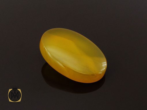 00 نگین تک عقیق زرد شرف الشمس درشت – کد 9051 - تصویر 5