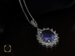 مدال آمتیست و مارکازیت زنانه طرح کیمیا - کد 3142 - تصویر 5
