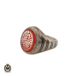 انگشتر عقیق یمن مردانه با حکاکی یا ذالجلال والاکرام - کد 8665 انگشتر عقیق یمن مردانه با حکاکی یا ذالجلال والاکرام - کد 8665